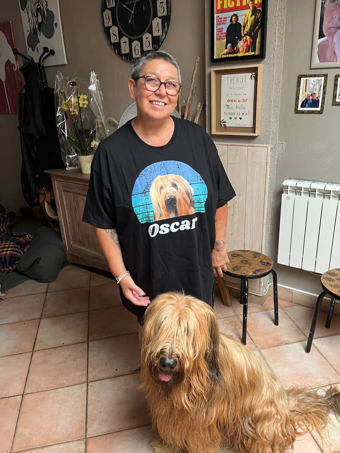 Customer photo review of Vintage - T-Shirt personnalisé