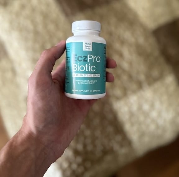 Customer photo review of EczPro - 13 Strains Probiotics for Eczema, 20 Billion CFU