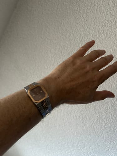 Customer photo review of Octagonal Classic Diamond Watch