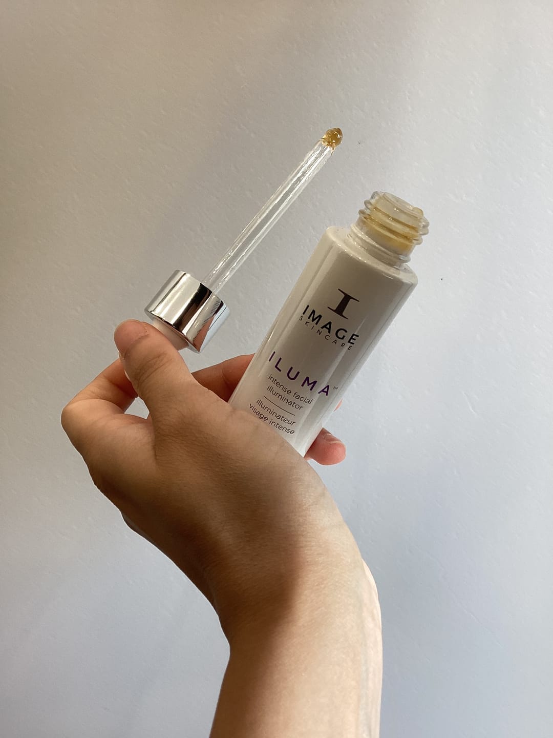 Customer photo review of ILUMA - Intense Brightening Serum
