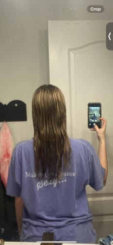 Customer photo review of Pre-Wash Scalp Oil by TR