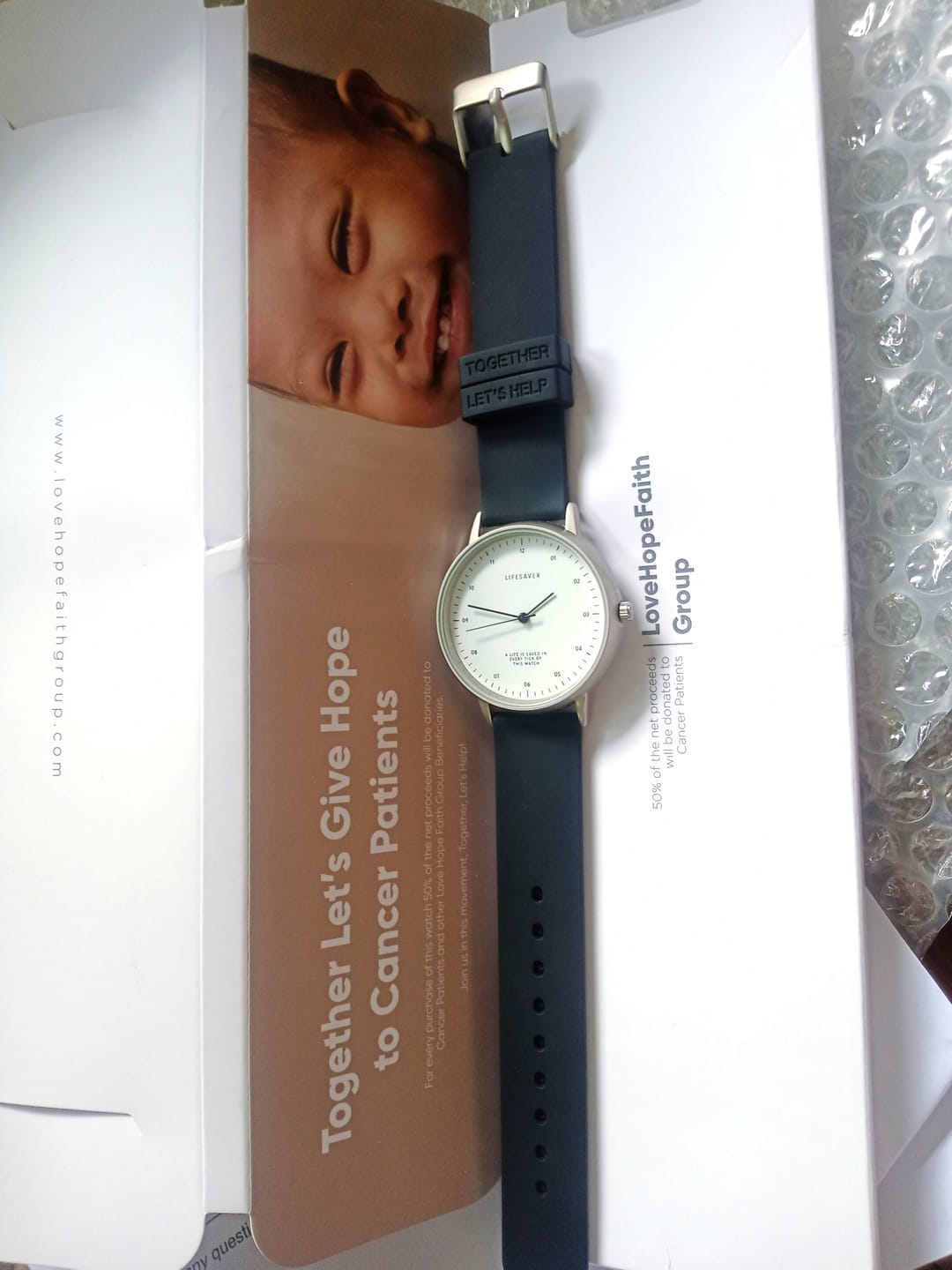 Customer photo review of Life Saver Watch 4.0 – Black