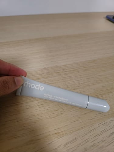 Customer photo review of peptide lip treatment - unscented