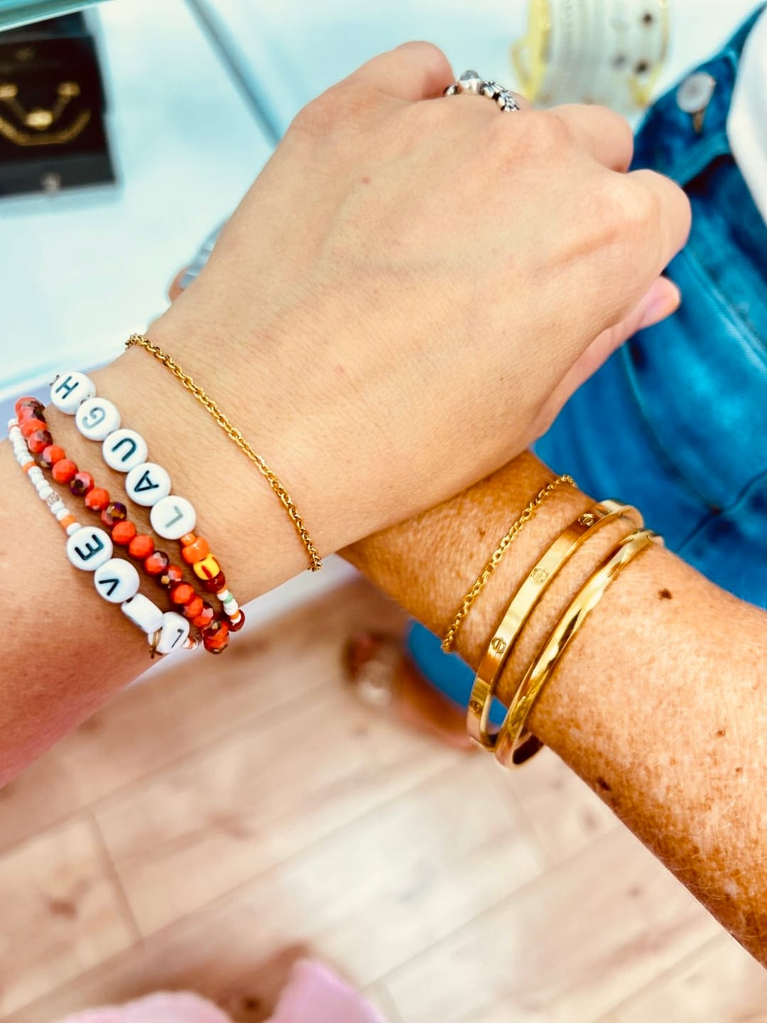 Customer photo review of Armband - Permanent Schmuck Wuppertal