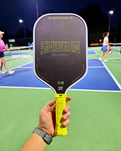 Customer photo review of The Shogun 16mm Pickleball Paddle | In Stock Now