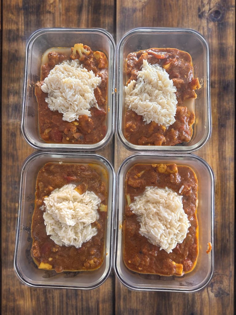 Customer photo review of QETOE Low Carb Rice Value pack - TWIN PACKS - 2 x Qetoe Low Carb Rice 160g