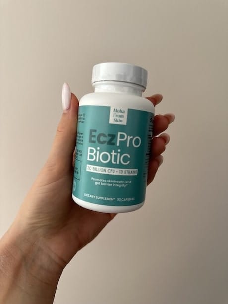 Customer photo review of EczPro - 13 Strains Probiotics for Eczema, 20 Billion CFU