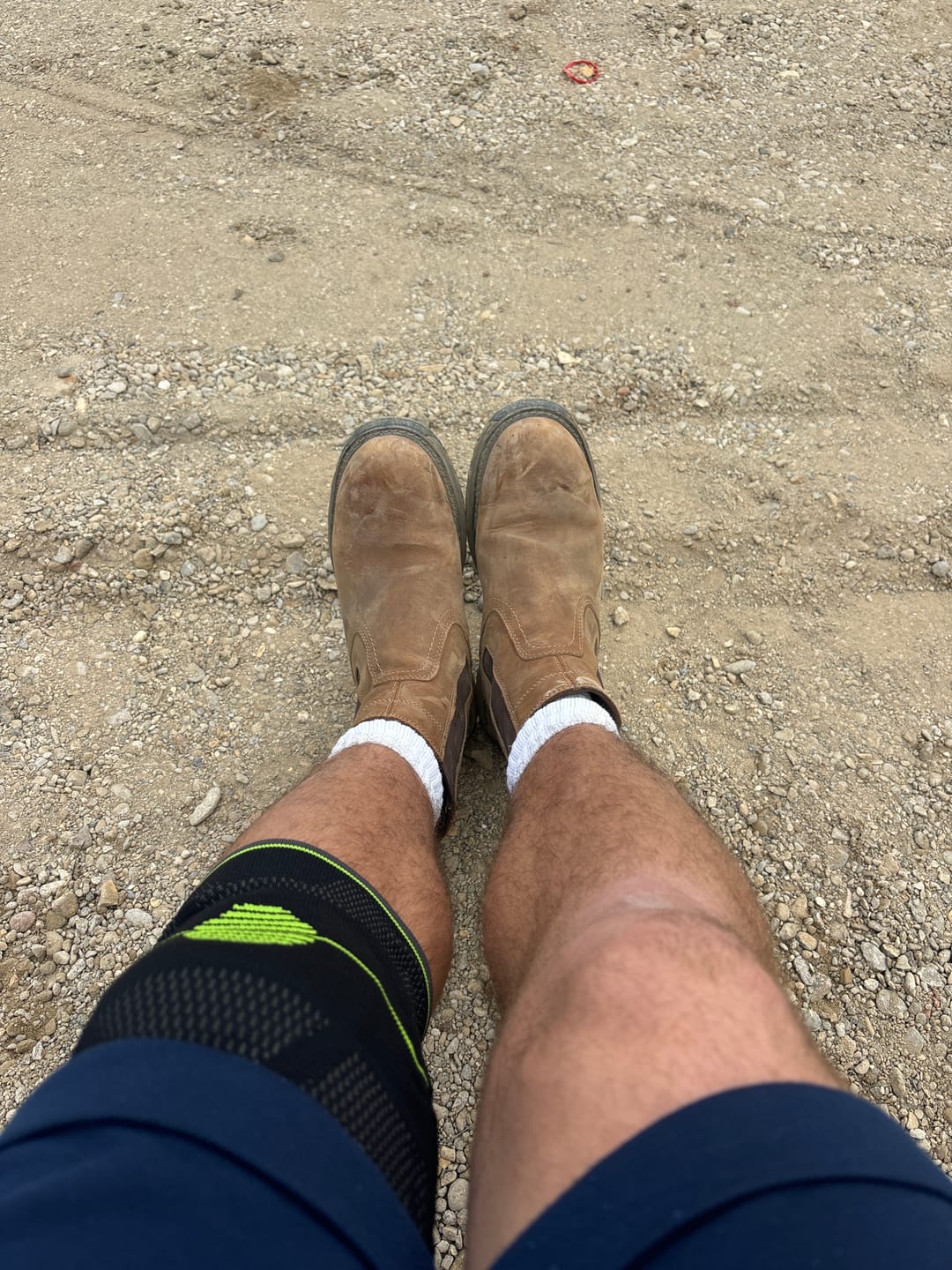 Customer photo review of Pelton Safety Boot S1 Dark Beige