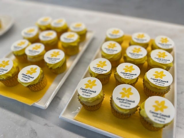 Customer photo review of Cancer Council Daffodil Day - Edible Icing Images