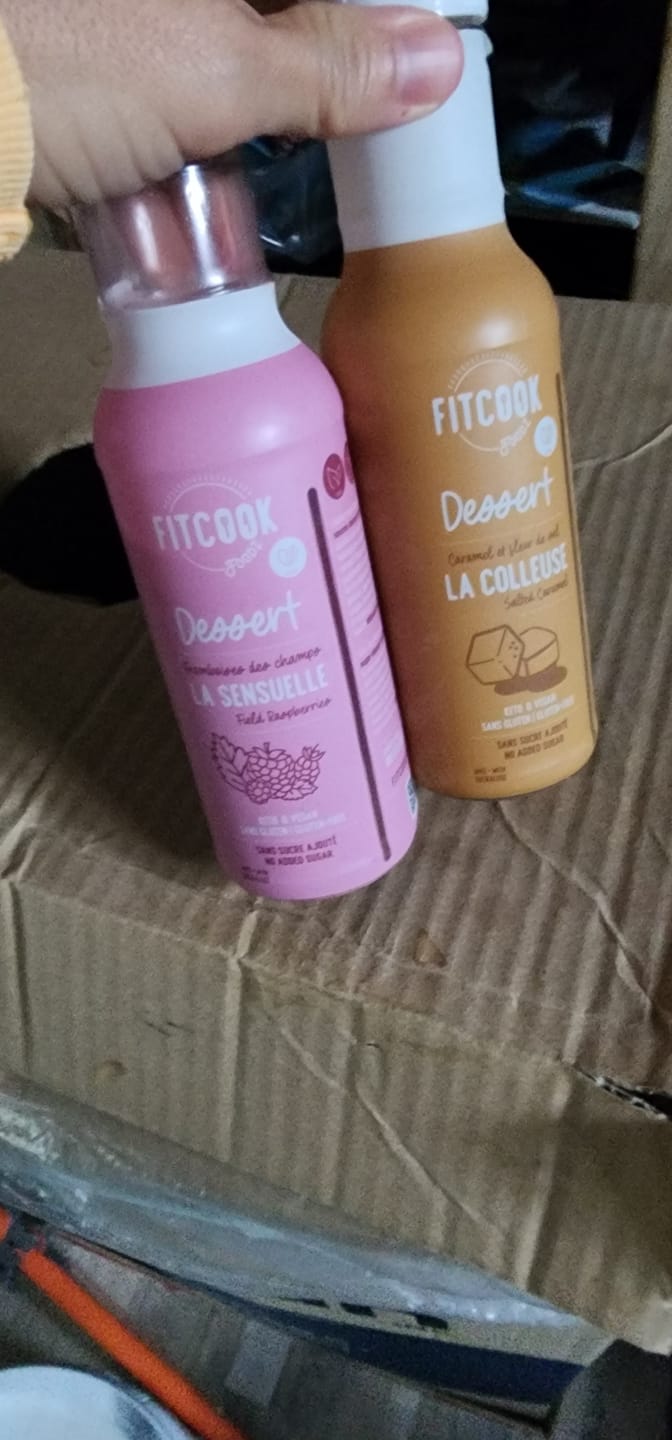 Customer photo review of Fitcook Foodz - Sauces Dessert 355ml