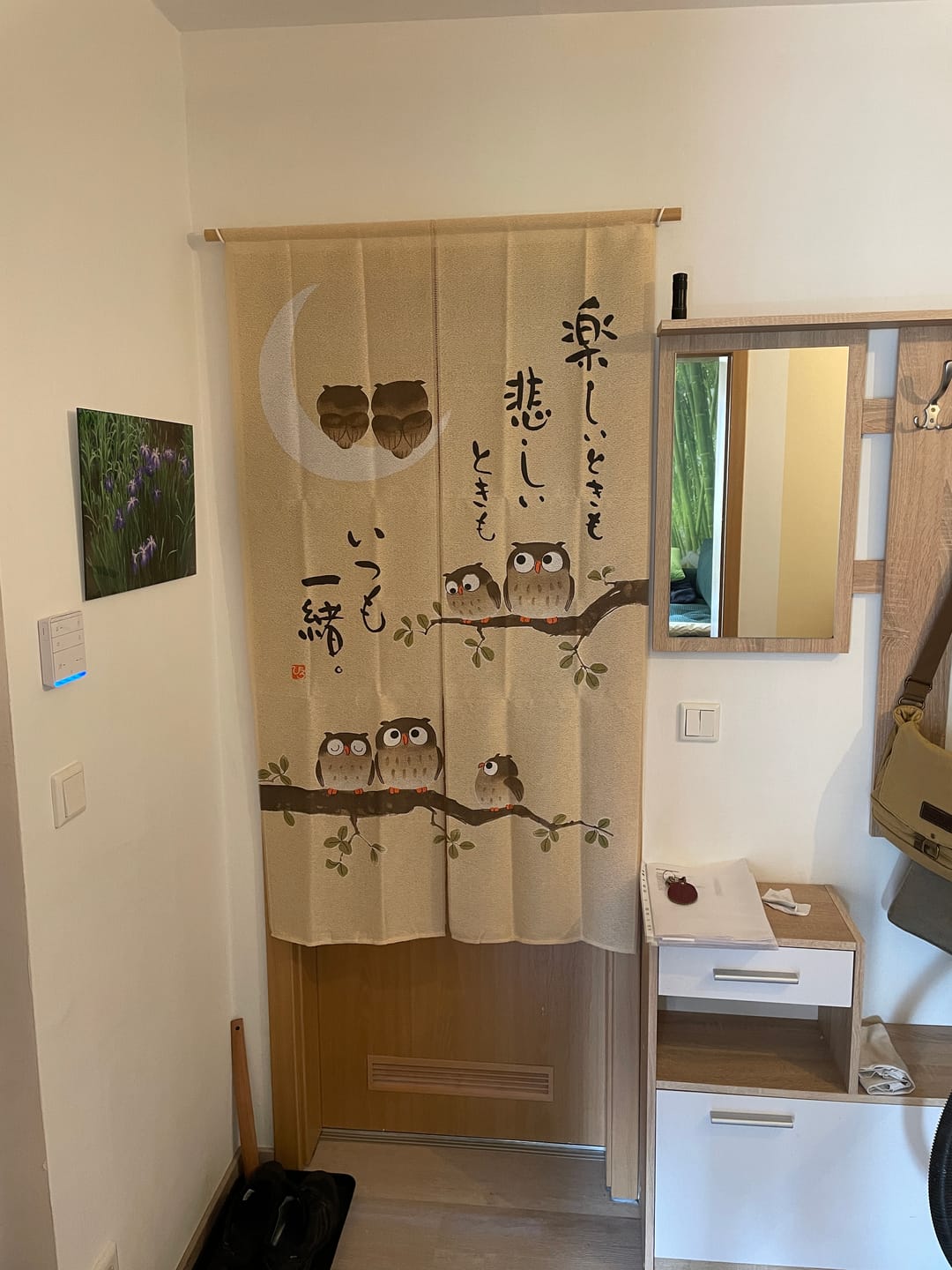 Customer photo review of Japanische Noren - Familie Eule