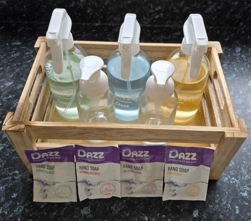 Customer photo review of Dazz Eco Home Cleaning Kit