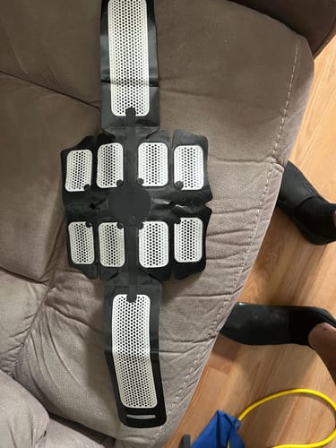 Customer photo review of Ab Stimulator Transformation Bundle