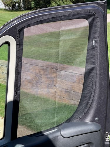 Customer photo review of Promaster - Front Door Mosquito Net (set)