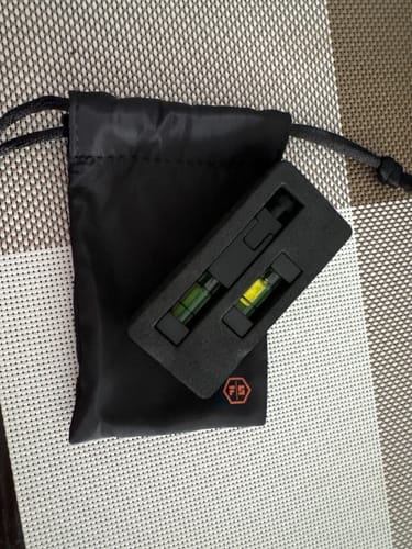 Customer photo review of Optics Bubble Level Set