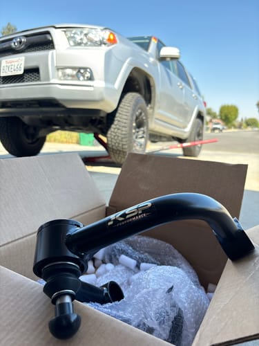 Customer photo review of KSP OEM Front Upper Control Arms For 2003-2024 Toyota 4Runner FJ Cruiser Lexus GX 0-2 inch Stock Replacement
