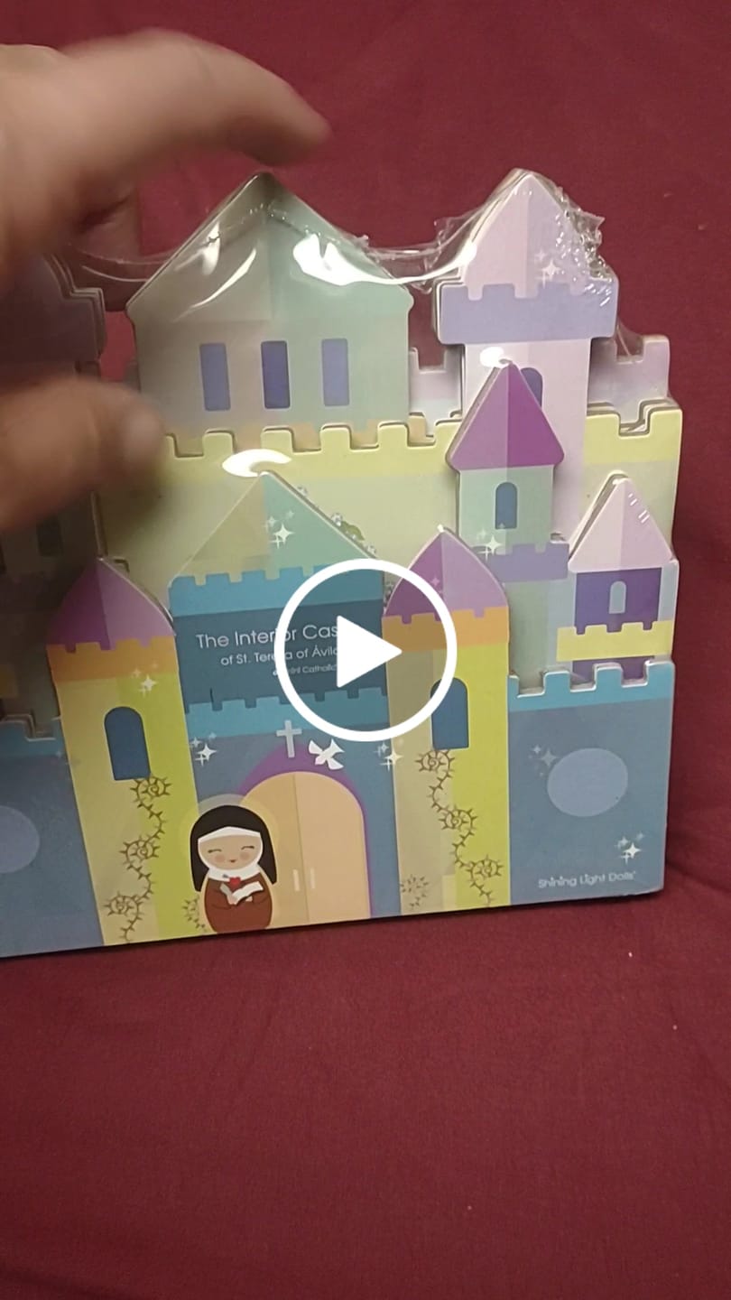 Customer video review of The Interior Castle of St. Teresa of Avila: A Mini Catholic Primer shaped book