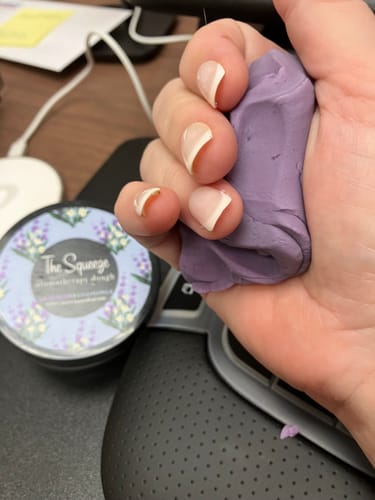 Customer photo review of Lavender + Chamomile Dough