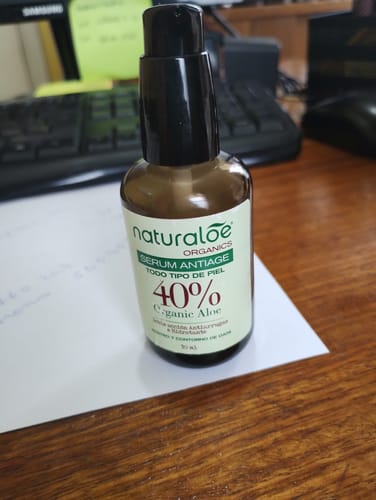 Customer photo review of ¡Nuevo! Serum Antimanchas 30ml