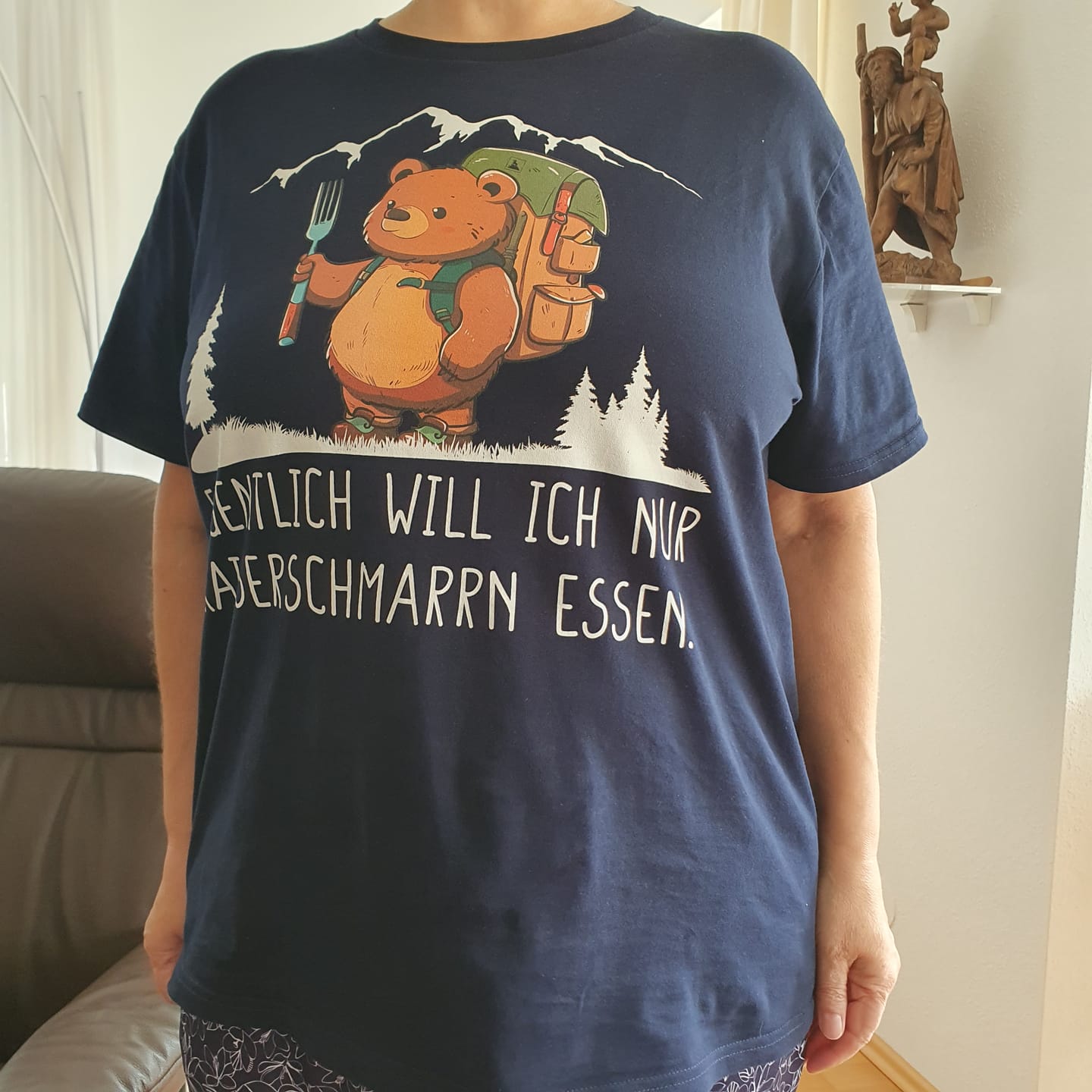 Customer photo review of Kaiserbär Premium T-Shirt Unisex