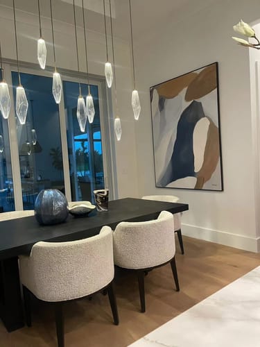 Customer photo review of Modern Abstract Painting #ABAV322