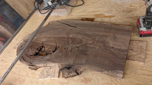 Customer photo review of Router Sled - Wood Slab Flattening Mill