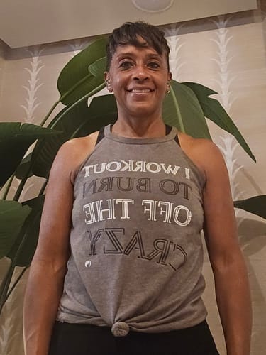 Customer photo review of I Workout to Burn OFF the CRAZY
