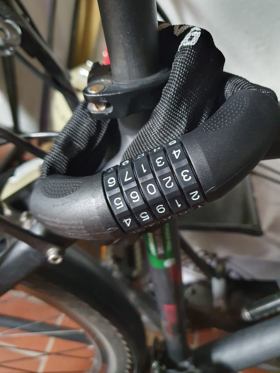 Customer photo review of Fahrradschloss LockOne mit Sicherheitsverschluss