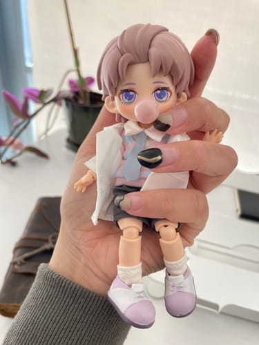 Customer photo review of PEETSOON Campus Male Classmates Series Action Figure BJD Blind Box
