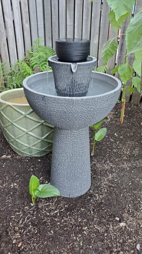Customer photo review of Alba Cordless Fountain