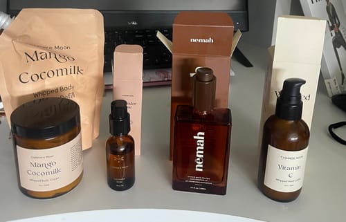 Customer photo review of Nourishing Body Oil