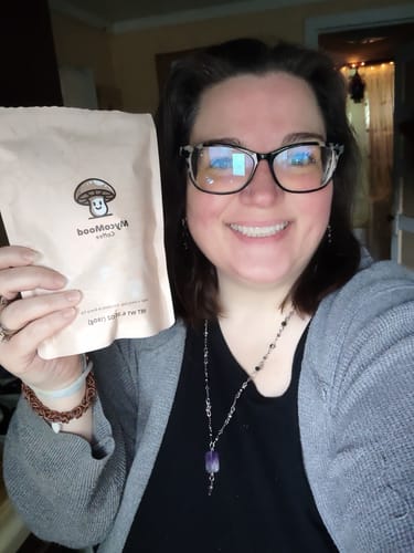 Customer photo review of MycoMood Mushroom Coffee Starter Kit - 30 Servings (Exclusive Launch Offer) $1 TRIAL! Limit One Per Customer