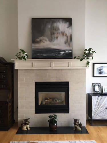 Customer photo review of Abstract Landscape Art #ABLS22