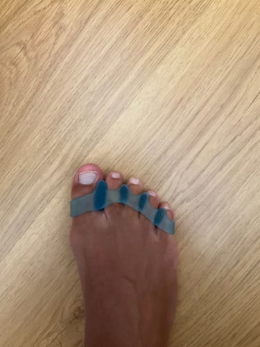Customer photo review of Separadores de dedos- ADVANCED