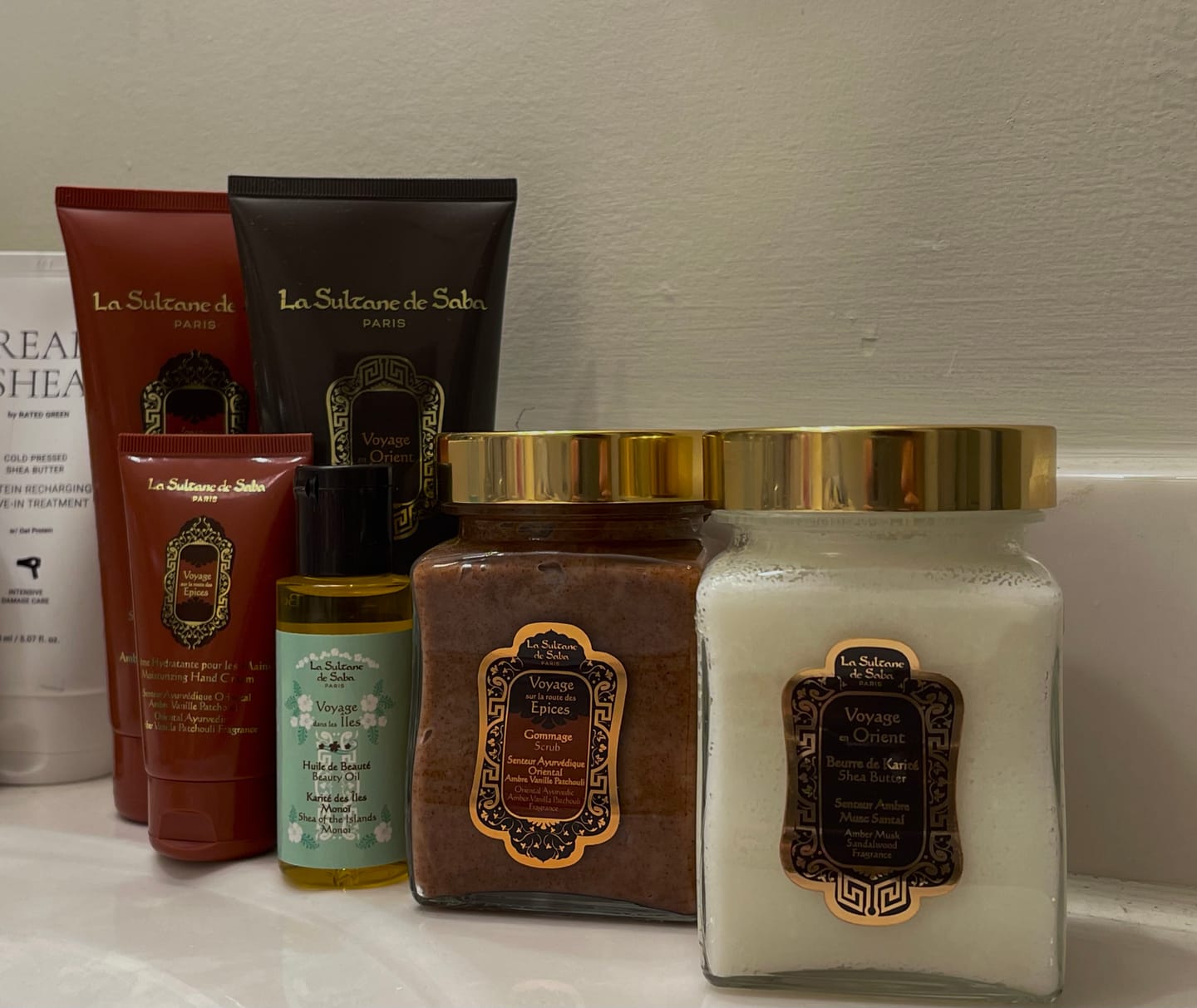 Customer photo review of Body Scrub - Ayurvedic Treatment - Amber Vanilla Patchouli Journey To The Spices Route
