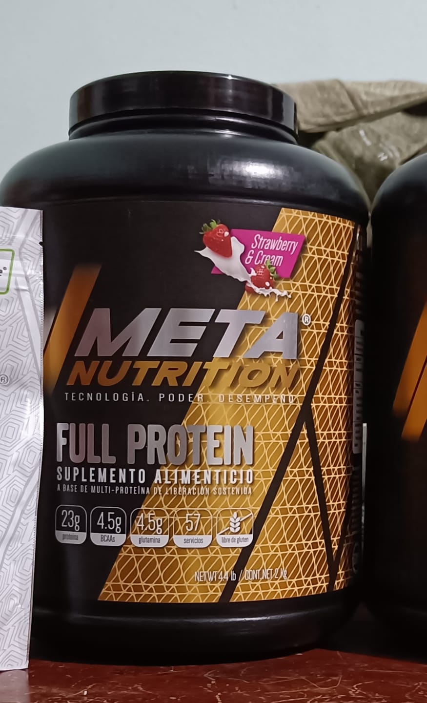Customer photo review of Full Protein 4.4 lb