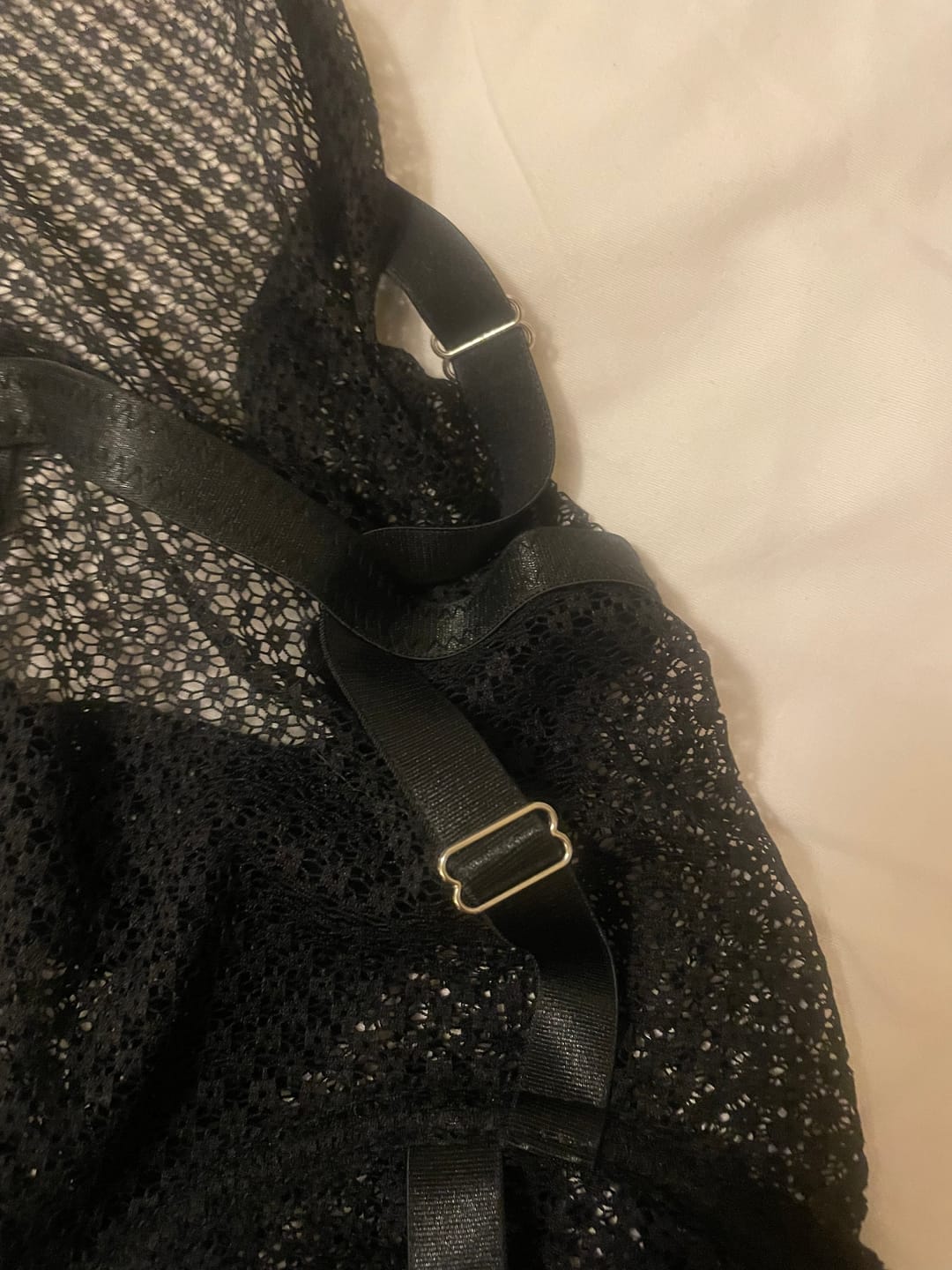 Customer photo review of Strappy Mesh Bodysuit – Sensual Seduction