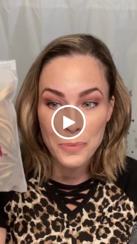 Customer video review of messy