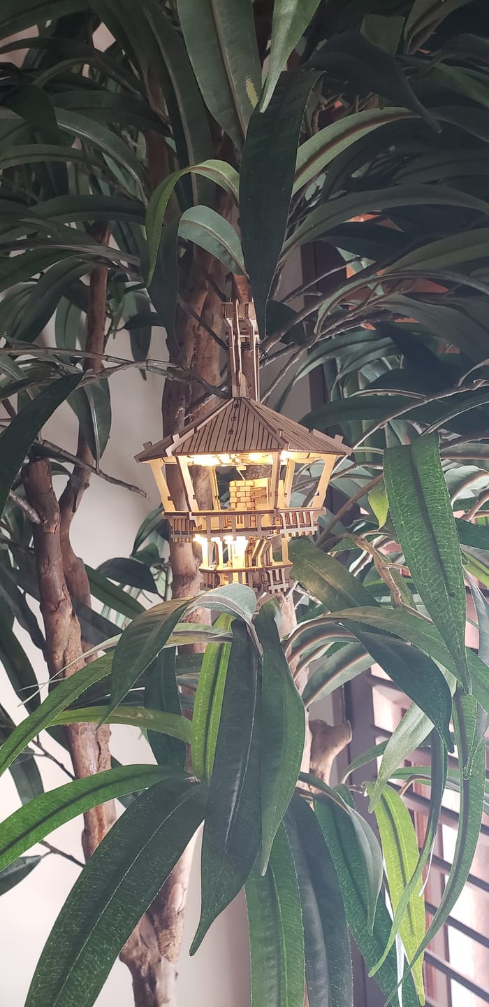 Customer photo review of Treetop Hideaway