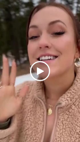 Customer video review of messy