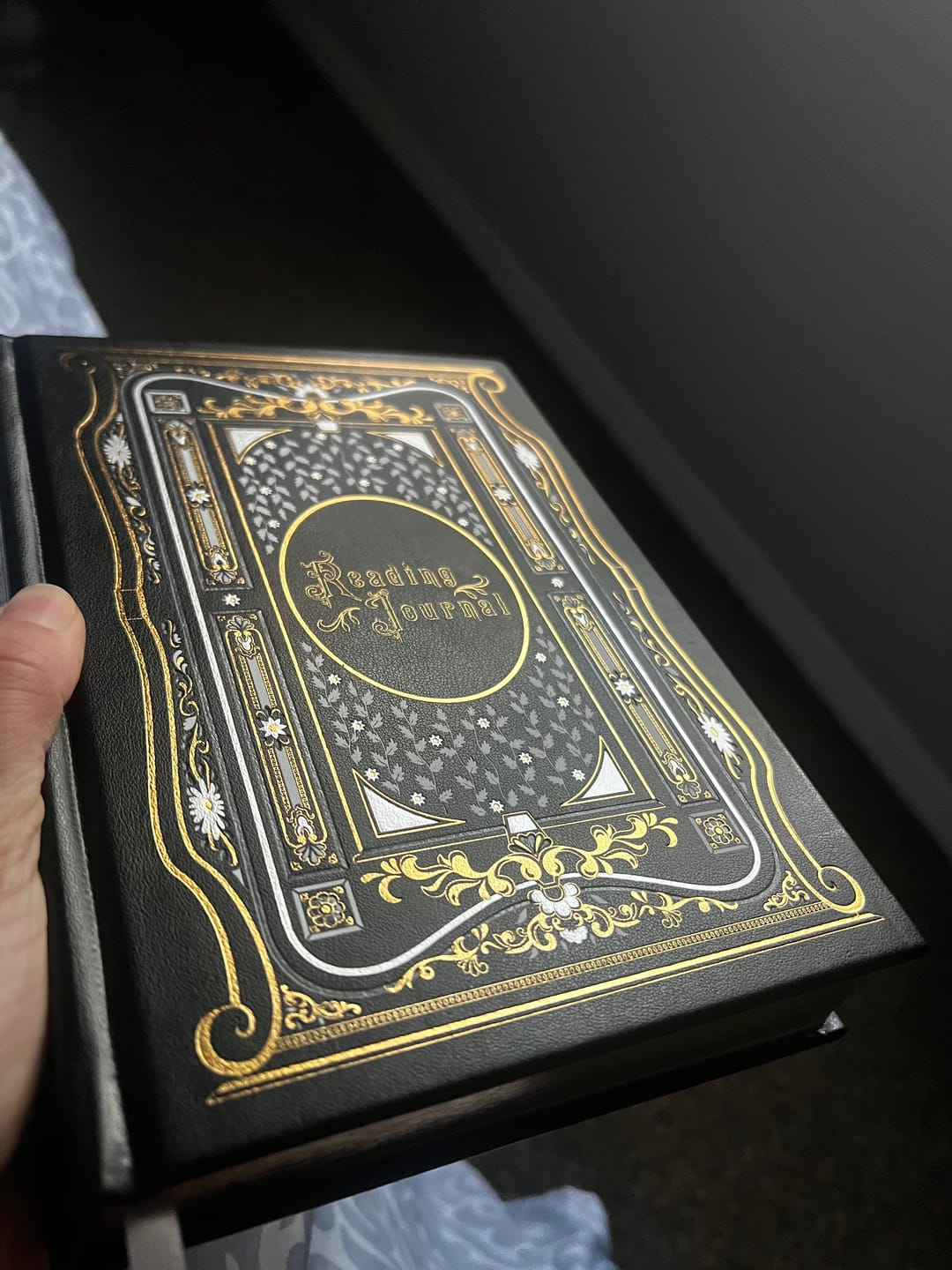 Customer photo review of The Reading Journal - Black