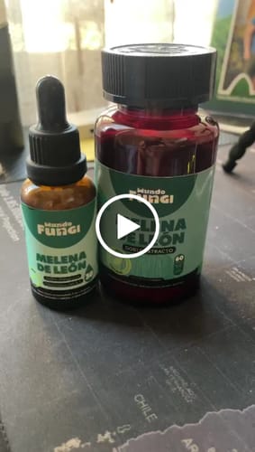 Customer video review of Melena de León Cápsulas + Gotas - Extracto Ultra Concentrado