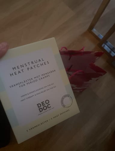 Customer photo review of Värmeplåster mensvärk