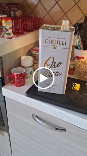 Customer video review of Orcio di olio extravergine di oliva • 500ml • Oliva FREE