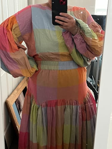 Customer photo review of LEILA SKIRT | JUPITER CHEX