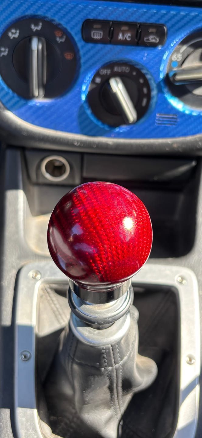 Customer photo review of Damaged Shift Knobs