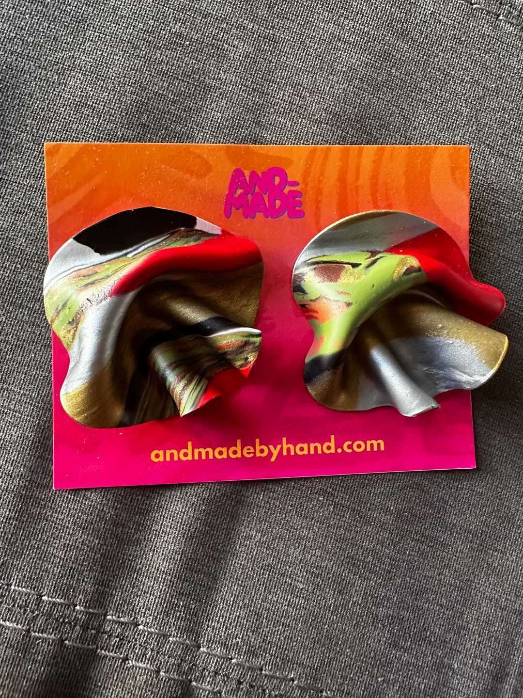 Customer photo review of LEXI Classic Stud - All Colors