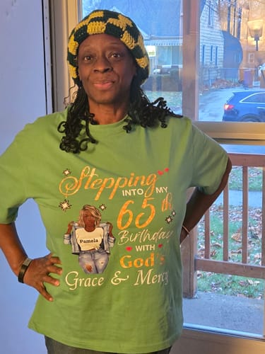 Customer photo review of 65th Birthday With God's Grace & Mercy