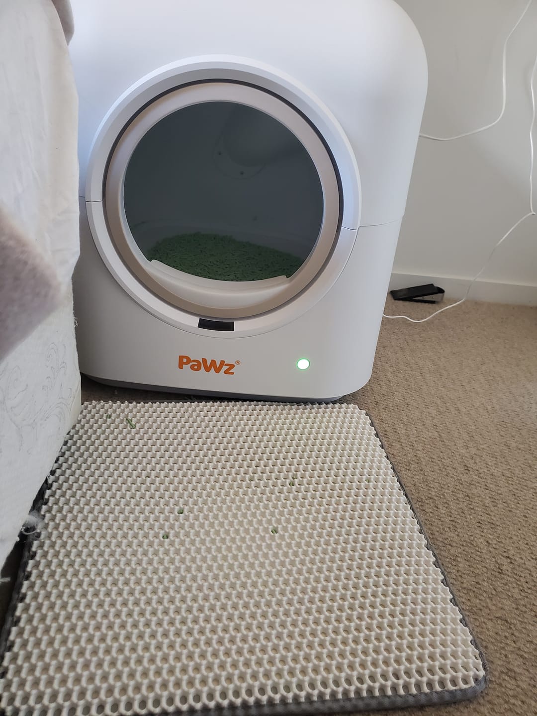 Customer photo review of PaWz Tofu Cat Litter