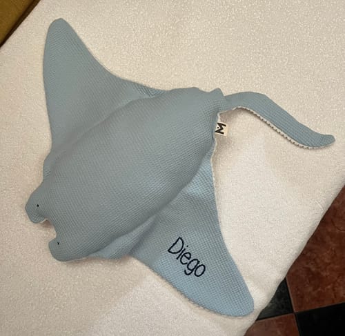 Customer photo review of Peluche mantarraya Maya